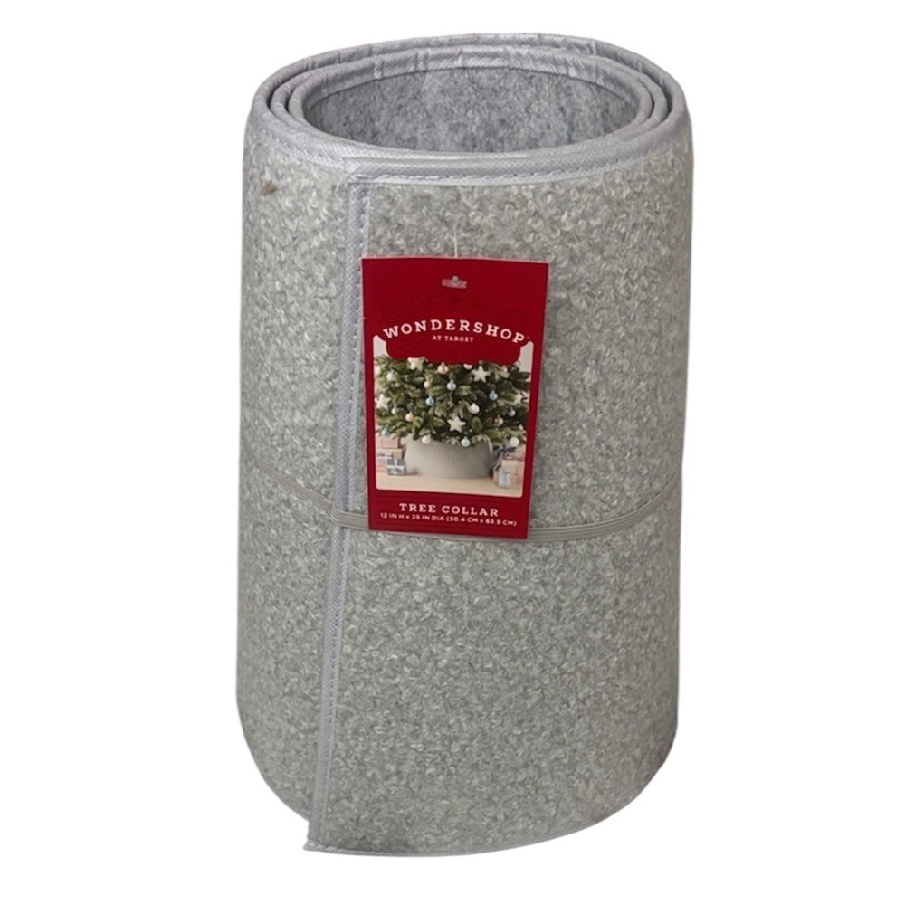 Wondershop Light Gray Tree Collar